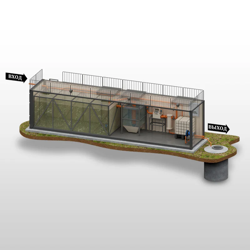 Канализационные очистные сооружения БиоКОС 